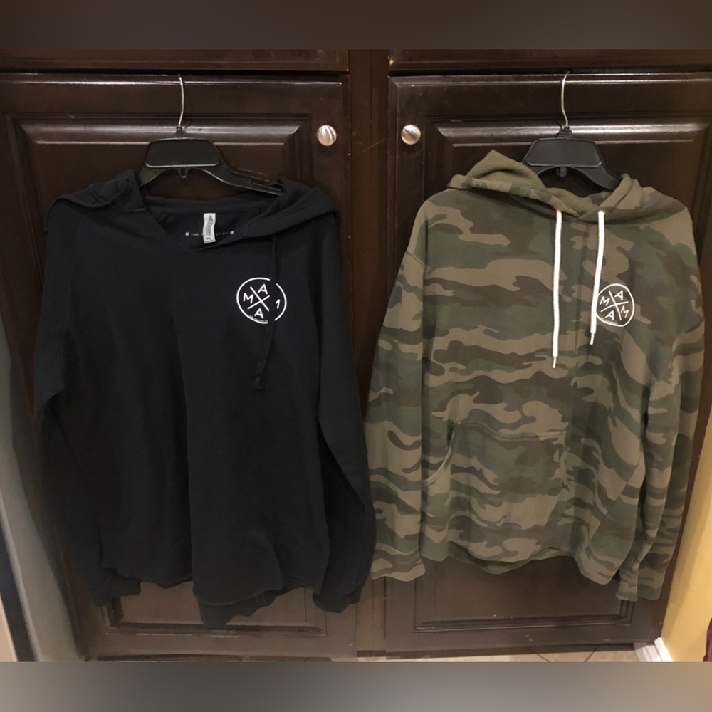 GUC Bundle of 2 Tiny Trucker Mama sweatshirts